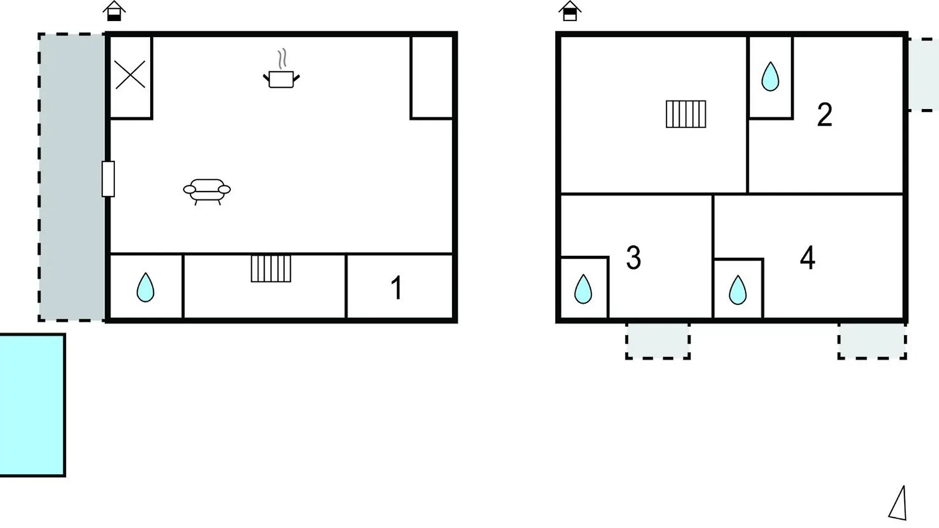 Beautiful Home In Posedarje With Kitchen 0*,
